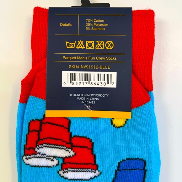 Crew Socks - Beer Pong- NWT - Picture 7 of 7